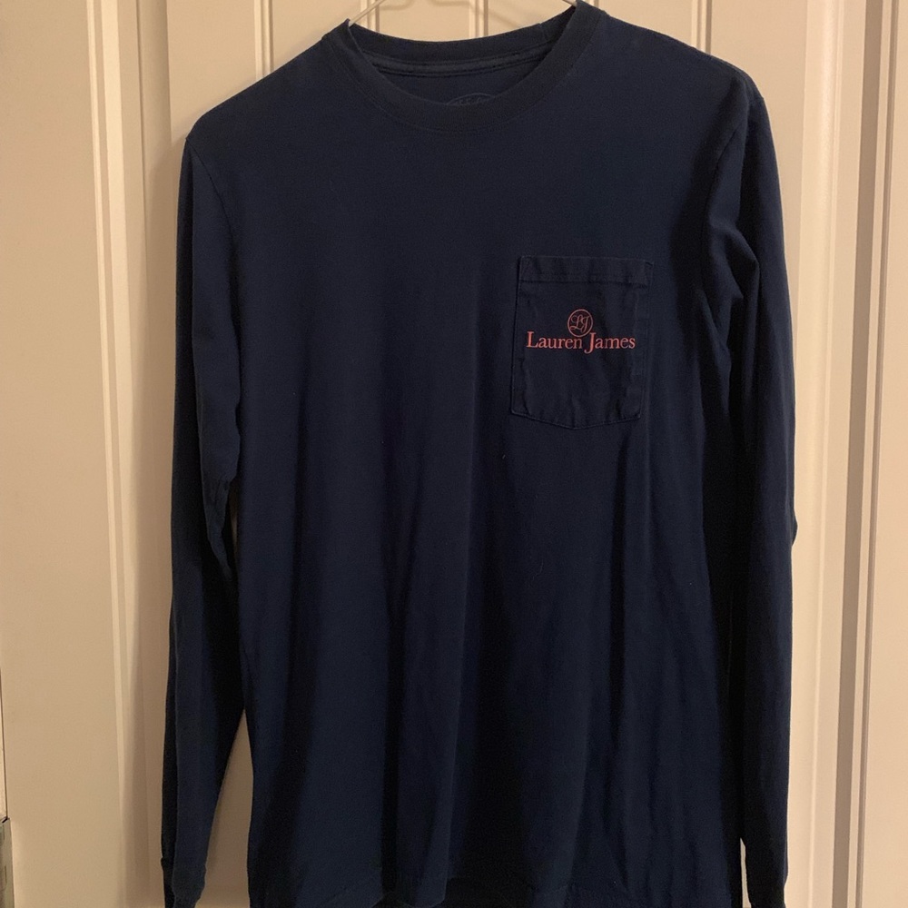 LAUREN JAMES LONG SLEEVE POCKET SHIRT